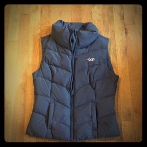 Hollister down vest.